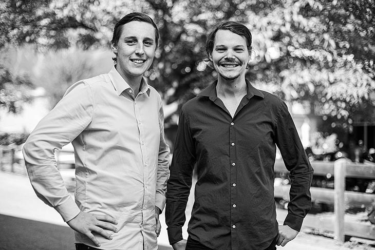 XBuild-Gründer Tobias J. Rieser und David Abfalterer